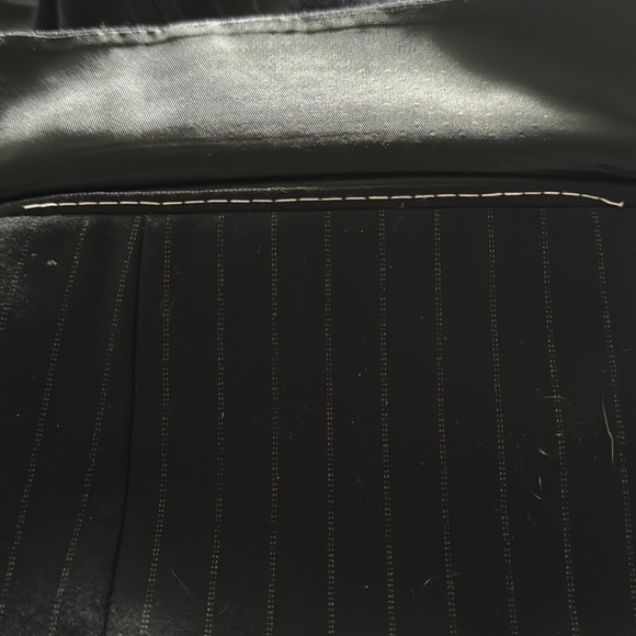 Daniel Cremieux Collection dark blue pin stripe two button front blazer Sz 42L - Picture 5 of 11